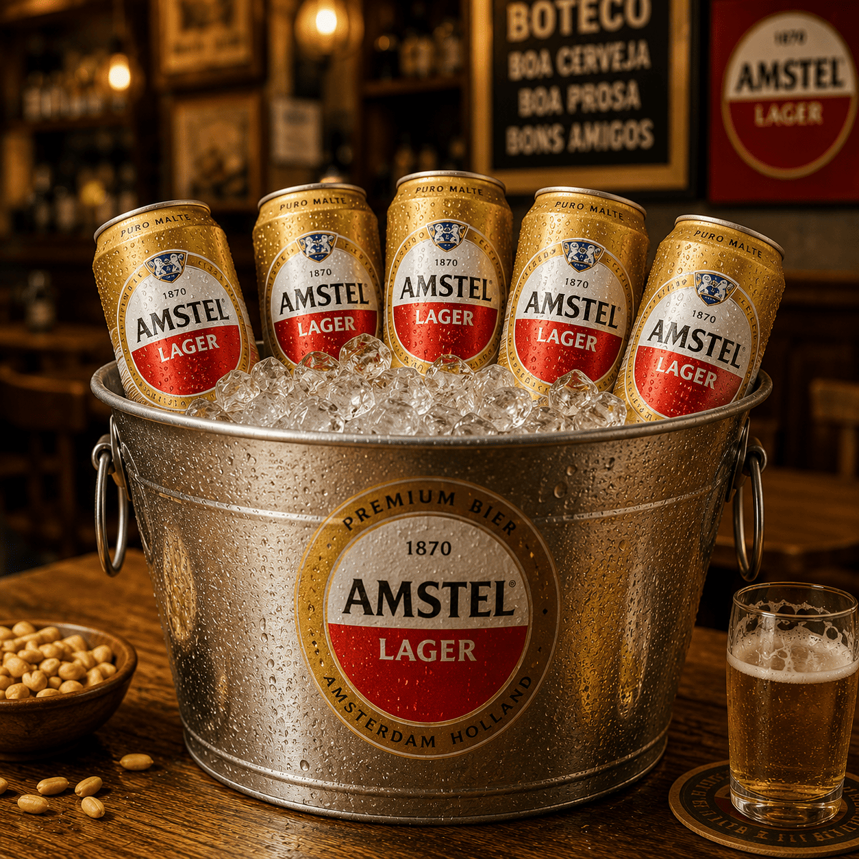 Balde 5 Amistel 350 ml