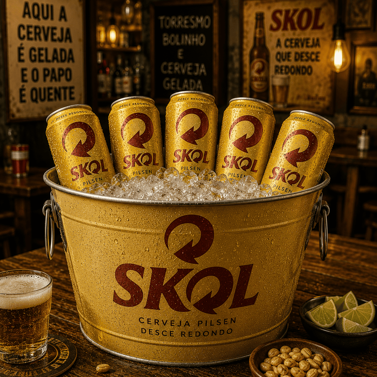 Balde 5 Skol 350 ml
