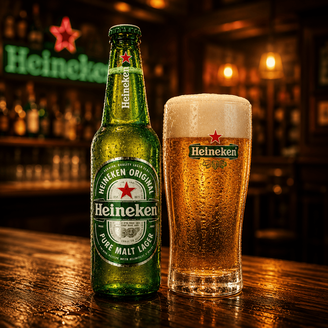 Cerveja Long Neck Heineken 330 ml